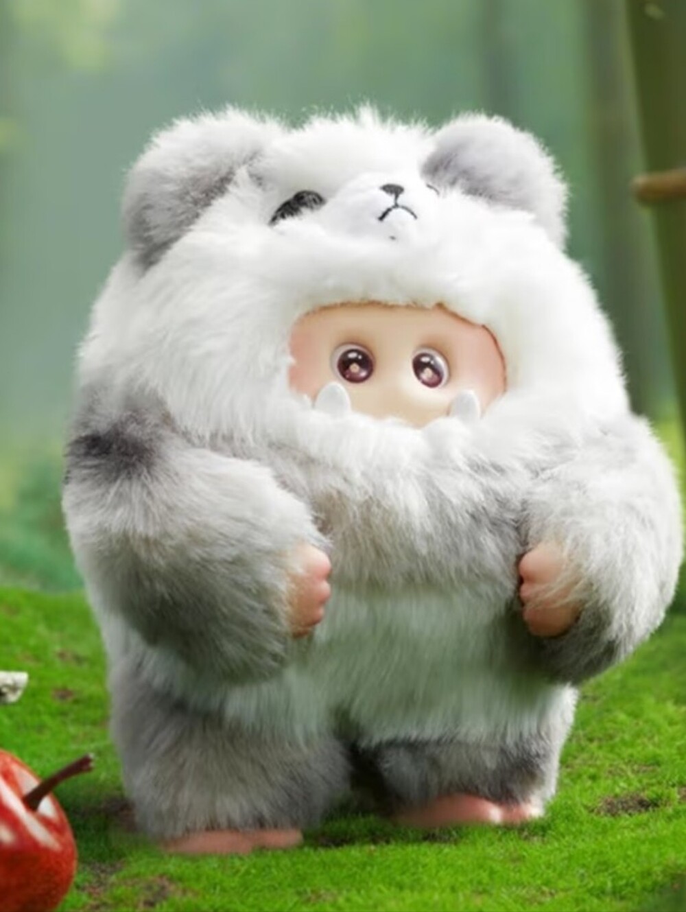 GIGGLE Monster-V2 Furry Forest Series Vinyl Plush NEW - Bamboo
